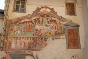 veduta castello di clusone