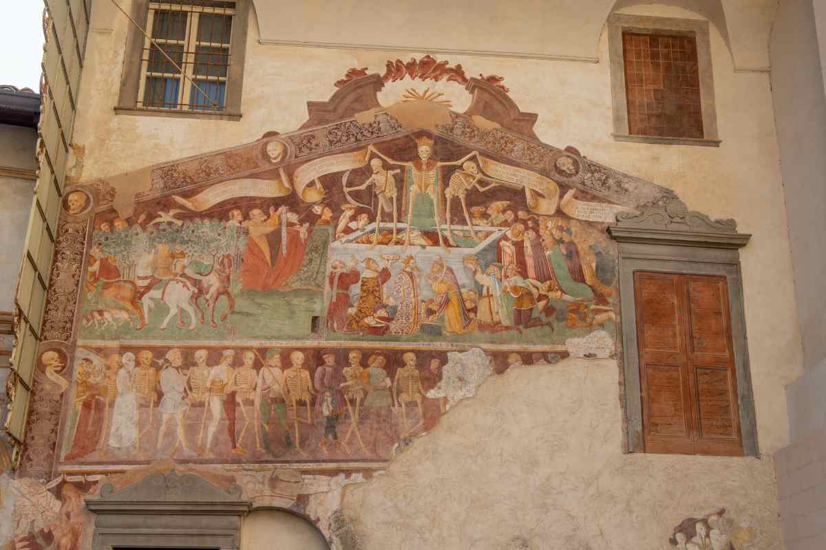 veduta castello di clusone