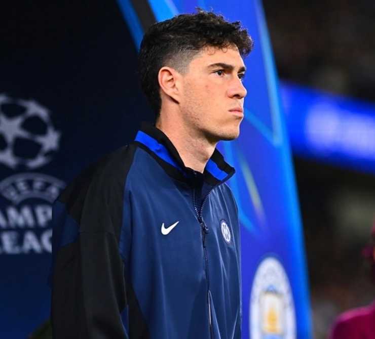 bastoni in panchina all'inter